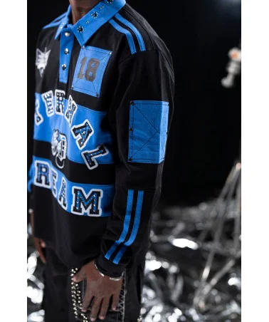 Elite Premium Jeans - Unfazed Embellished Hoodie - Black