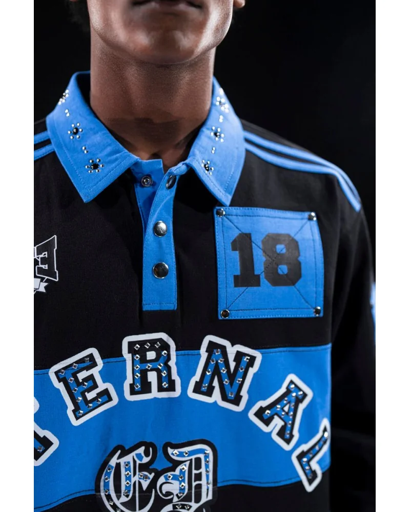 Elite Premium Jeans - Unfazed Embellished Hoodie - Black