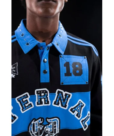 Elite Premium Jeans - Unfazed Embellished Hoodie - Black