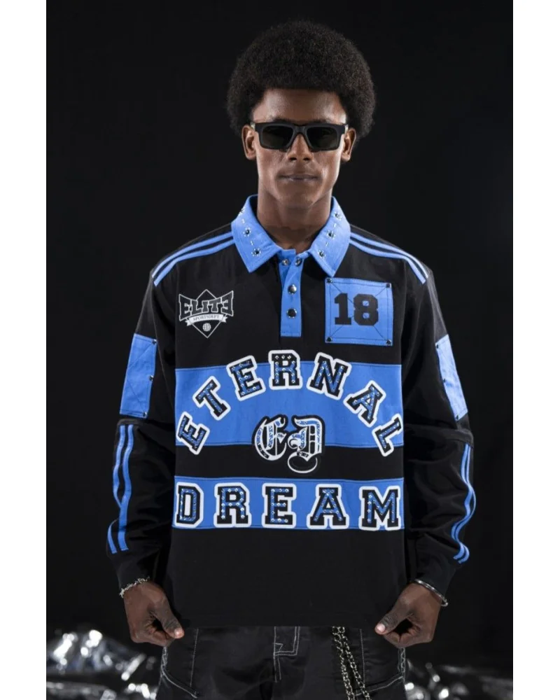 Elite Premium Jeans - Unfazed Embellished Hoodie - Black