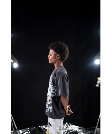 Elite Premium Jeans - Unfazed Embellished Hoodie - Black