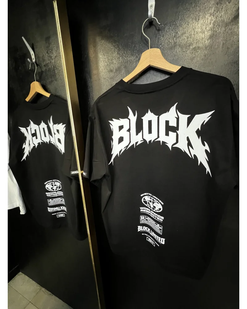 Block Limited - Triomphe Ltd Tshirt - Black | blockshops