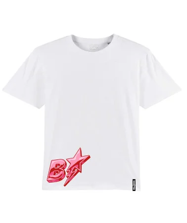 Block Limited - Bolt Boxy Fit Tshirt - White