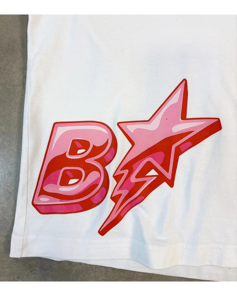 Block Limited - Bolt Boxy Fit Tshirt - White