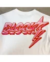 Block Limited - Bolt Boxy Fit Tshirt - White