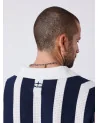 Project X Paris - Classic Polo Stripes - Cream / Navy