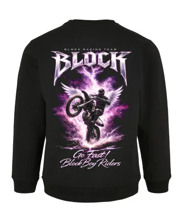 Block Limited - Riders Crewneck - Black
