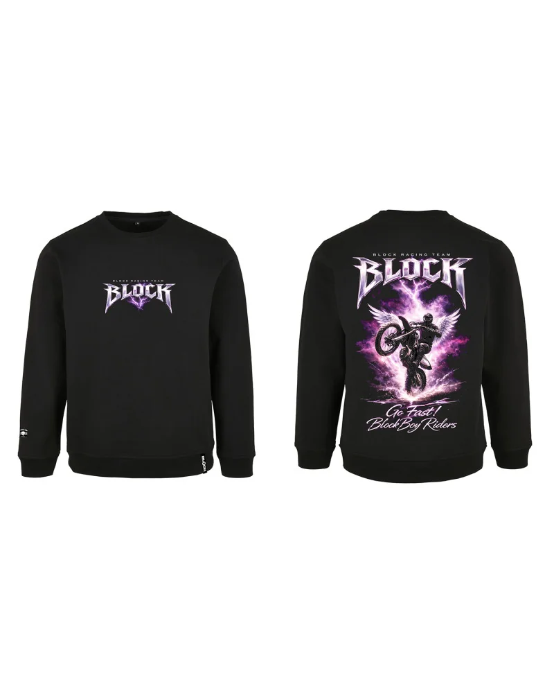 Block Limited - Riders Crewneck - Black
