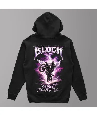 Block Limited - Riders Hoodie - Black