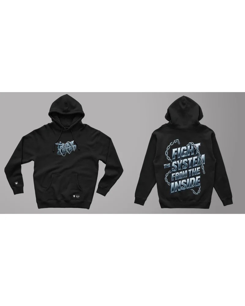 Block Limited - Fight The System Hoodie - Black