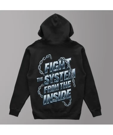 Block Limited - Fight The System Hoodie - Black