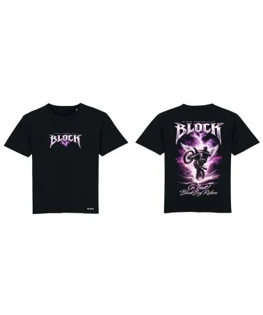 Block Limited - Bandana Boxy Fit Tshirt - Black | blockshops