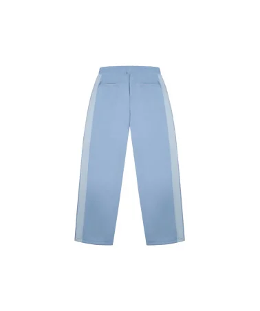 Criminal Damage - Pin Tuck Track Pant - Blue/Off White