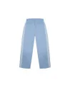 Criminal Damage - Pin Tuck Track Pant - Blue/Off White