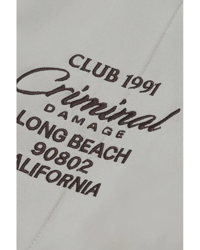Criminal Damage - Pin Tuck Track Top