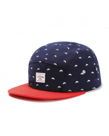 Cayler And Sons WL - Bonjour 5-Panel  - Navy / Red / White