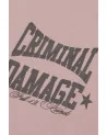 Criminal Damage - Boxing Gym T-Shirt - Pink
