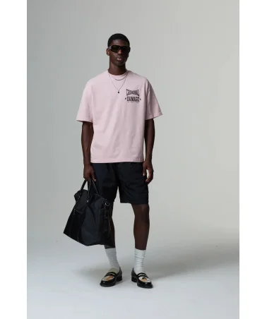 Criminal Damage - Boxing Gym T-Shirt - Pink