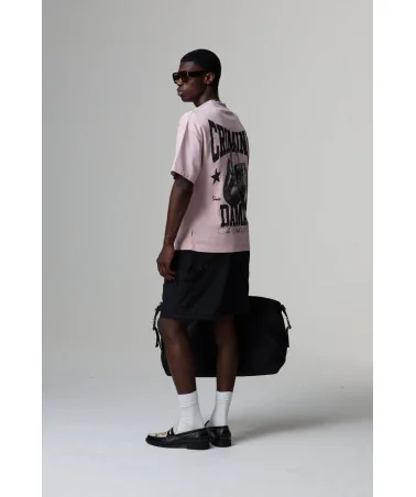 Criminal Damage - Boxing Gym T-Shirt - Pink