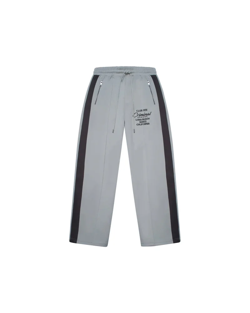 Criminal Damage - Pin Tuck Track Pant - Stone/Brown