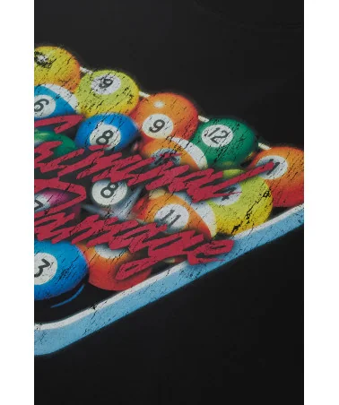 Criminal Damage - Pool Club T-Shirt - Black