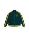 Criminal Damage - Pin Tuck Track Top - Green/Yellow