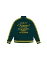 Criminal Damage - Pin Tuck Track Top - Green/Yellow
