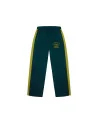 Criminal Damage - Pin Tuck Track Pant - Green/Yellow