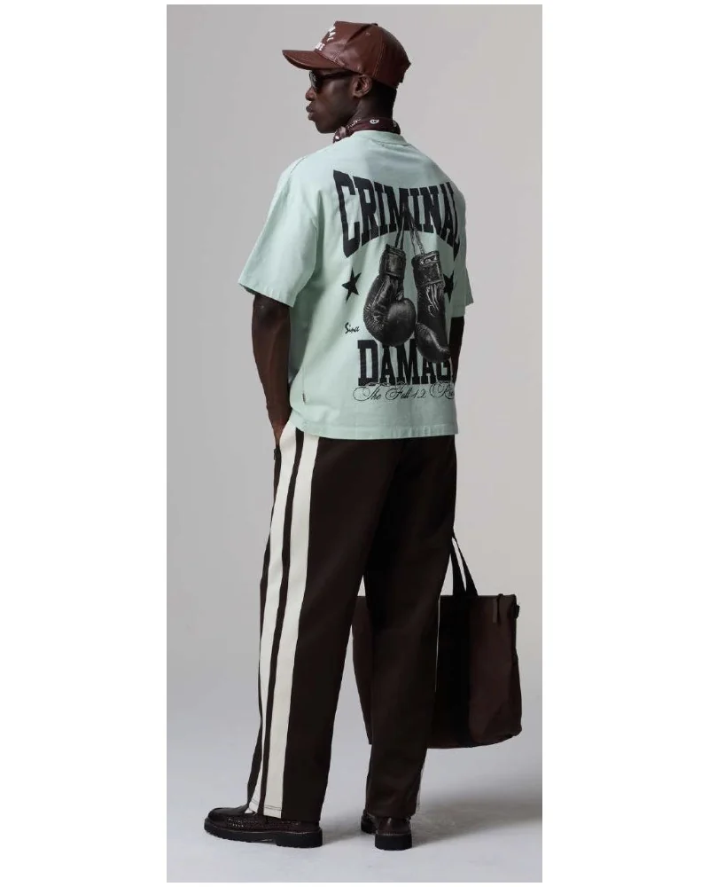 Criminal Damage - Boxing Gym T-Shirt - Mint