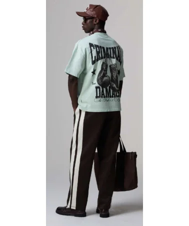 Criminal Damage - Boxing Gym T-Shirt - Mint