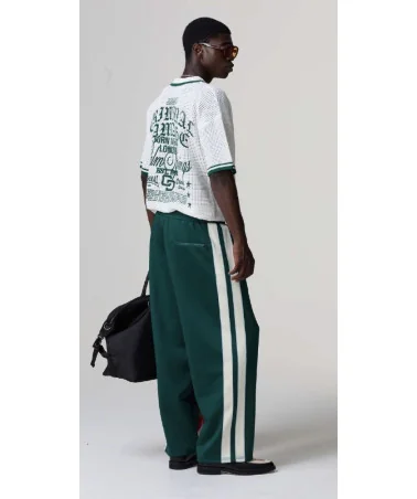 Criminal Damage - Logo Mania Knitted Shirt - White