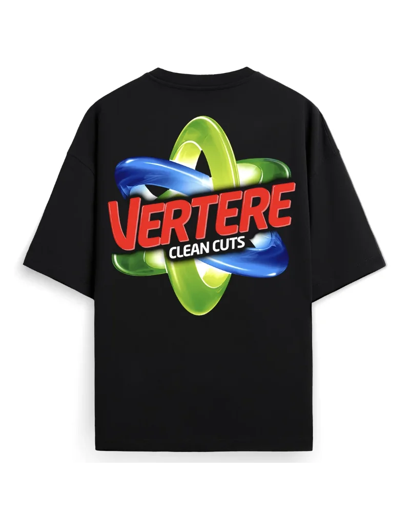 VERTERE BERLIN - Clean Cuts T-Shirts - Black