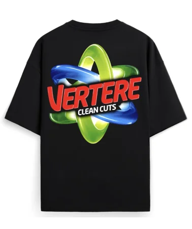 VERTERE BERLIN - Clean Cuts T-Shirts - Black