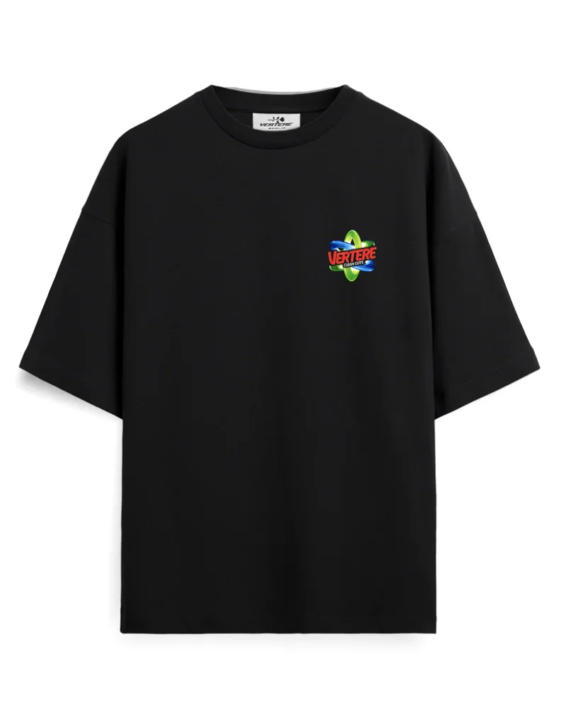 VERTERE BERLIN - Clean Cuts T-Shirts - Black