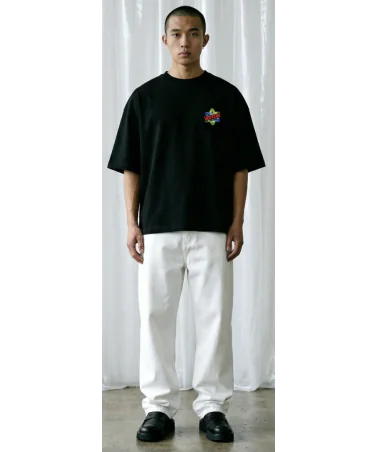 VERTERE BERLIN - Clean Cuts T-Shirts - Black