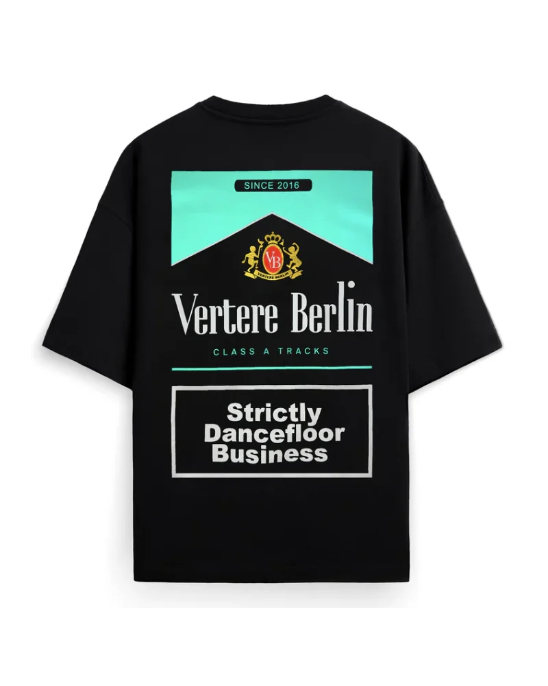 VERTERE BERLIN - Cig T-Shirt - Black