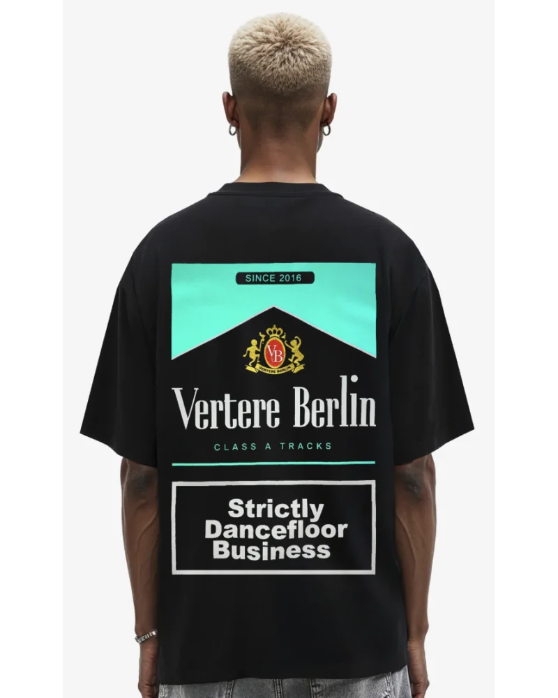 VERTERE BERLIN - Cig T-Shirt - Black