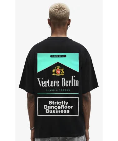 VERTERE BERLIN - Cig T-Shirt - Black