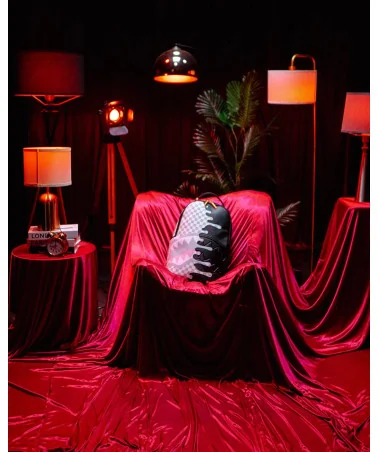 Sprayground NY - Penauts Snoopy Pink Stencil BackPack - Black/Pink