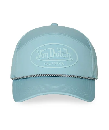 Von Dutch - 6 Panel Silicone Cord - Turquoise