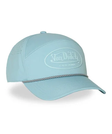 Von Dutch - 6 Panel Silicone Cord - Turquoise