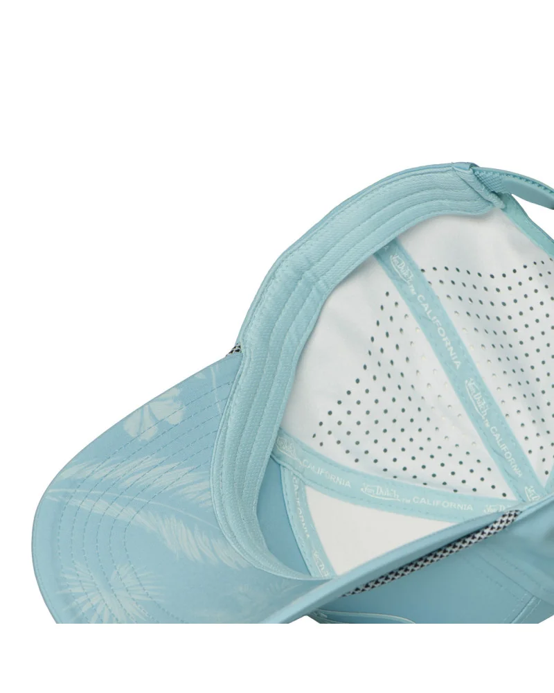 Von Dutch - 6 Panel Silicone Cord - Turquoise