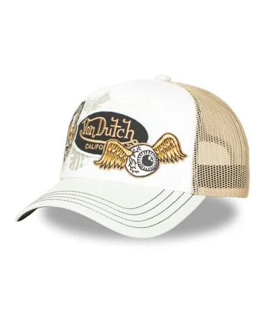 Von Dutch - Patches Trucker cap - Green/blue/White
