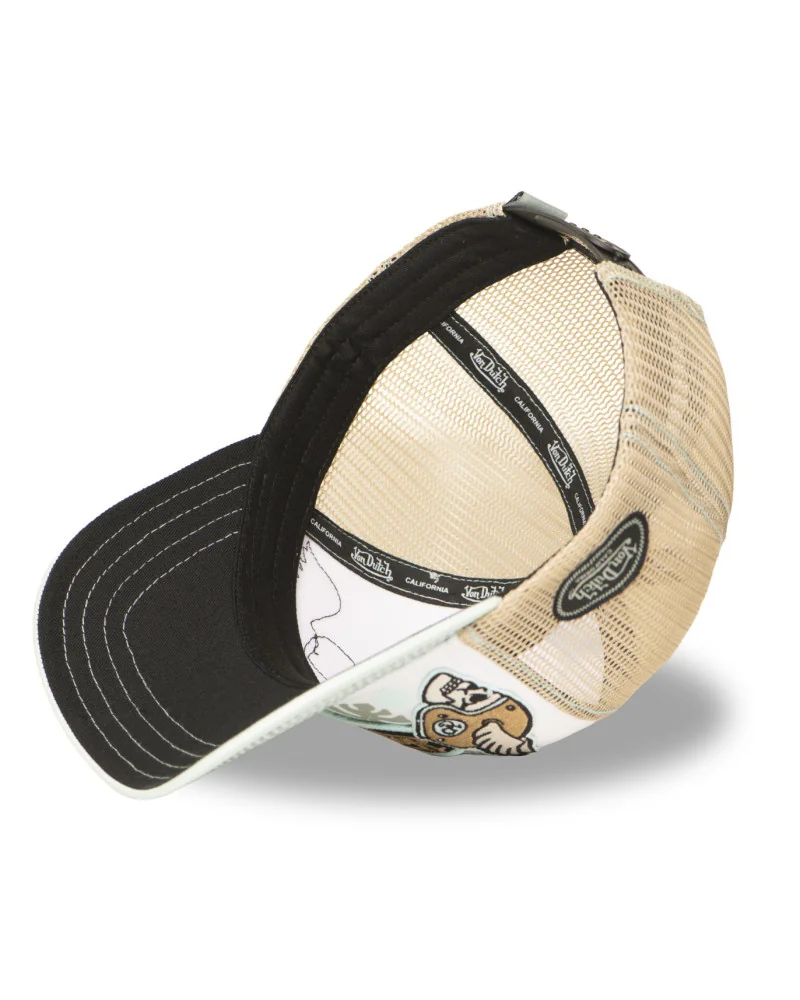 Von Dutch - Patches Trucker cap - Green/blue/White