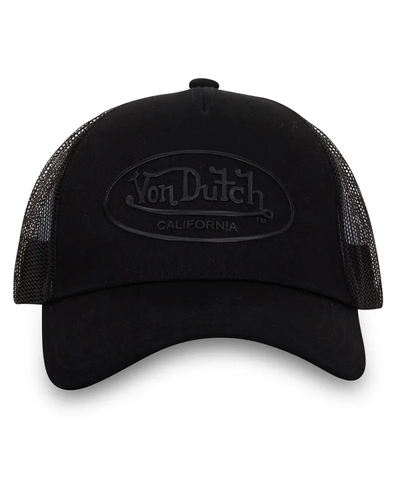 Von Dutch - Log01 Trucker Cap - Total Black