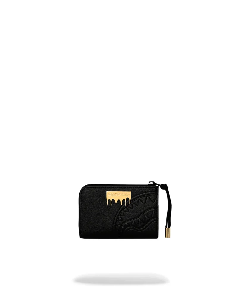 Sprayground - Gold Brick Lux Wallet - Black