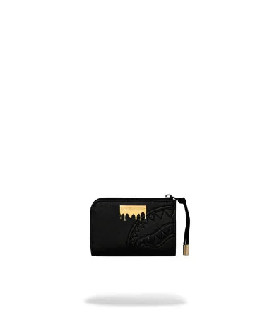 Sprayground - Gold Brick Lux Wallet - Black