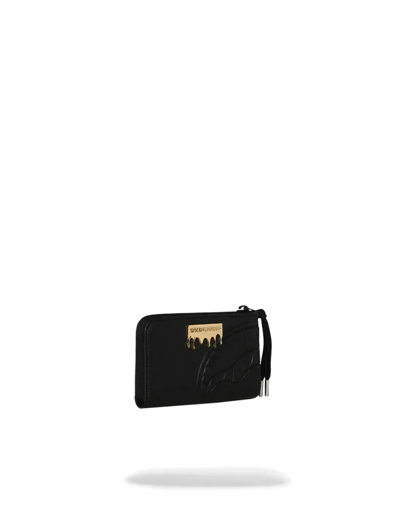 Sprayground - Gold Brick Lux Wallet - Black