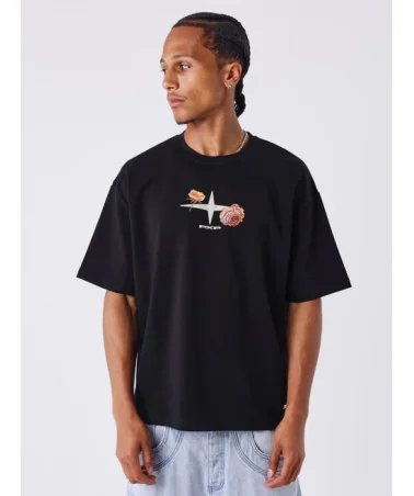 Project X Paris - Floral Tee - Black