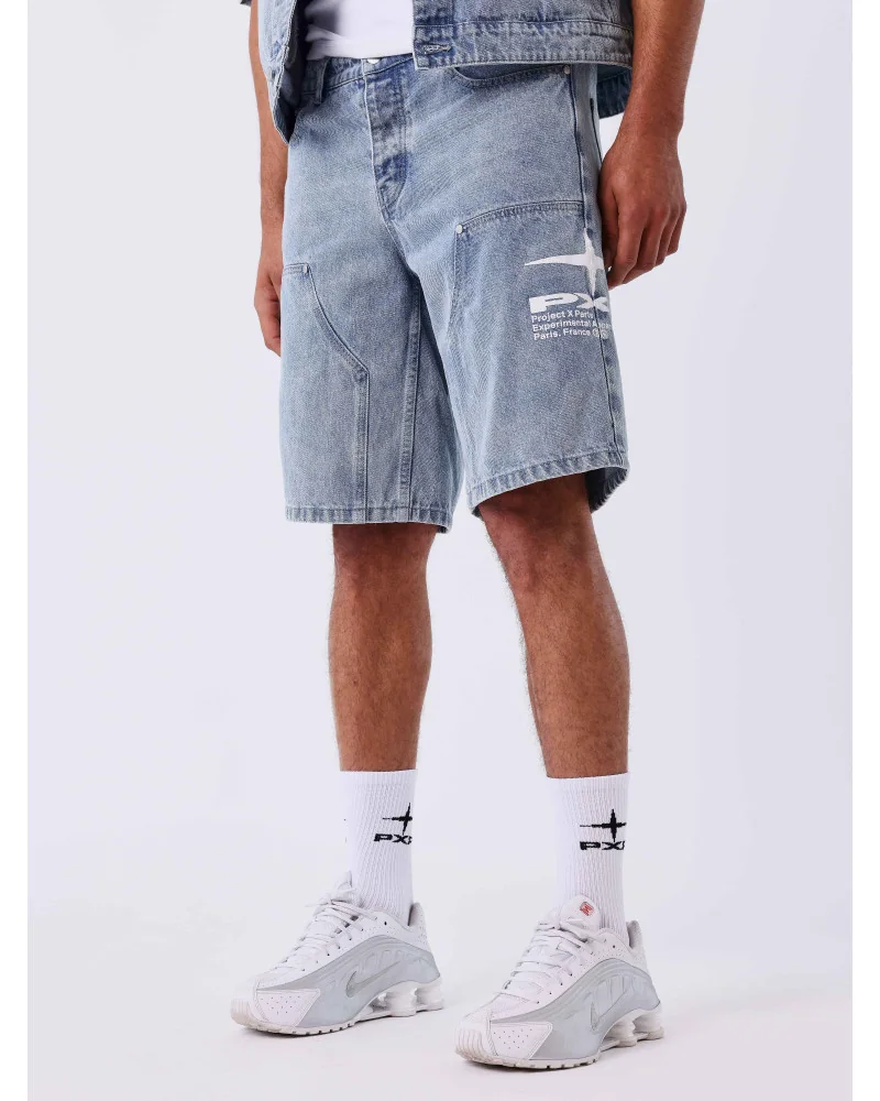 Project X Paris - Idea Denim Short - Blue Denim